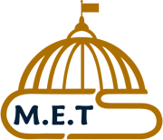 MET University logo